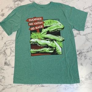 Children’s Place dinosaur tee. Size 10/12 large